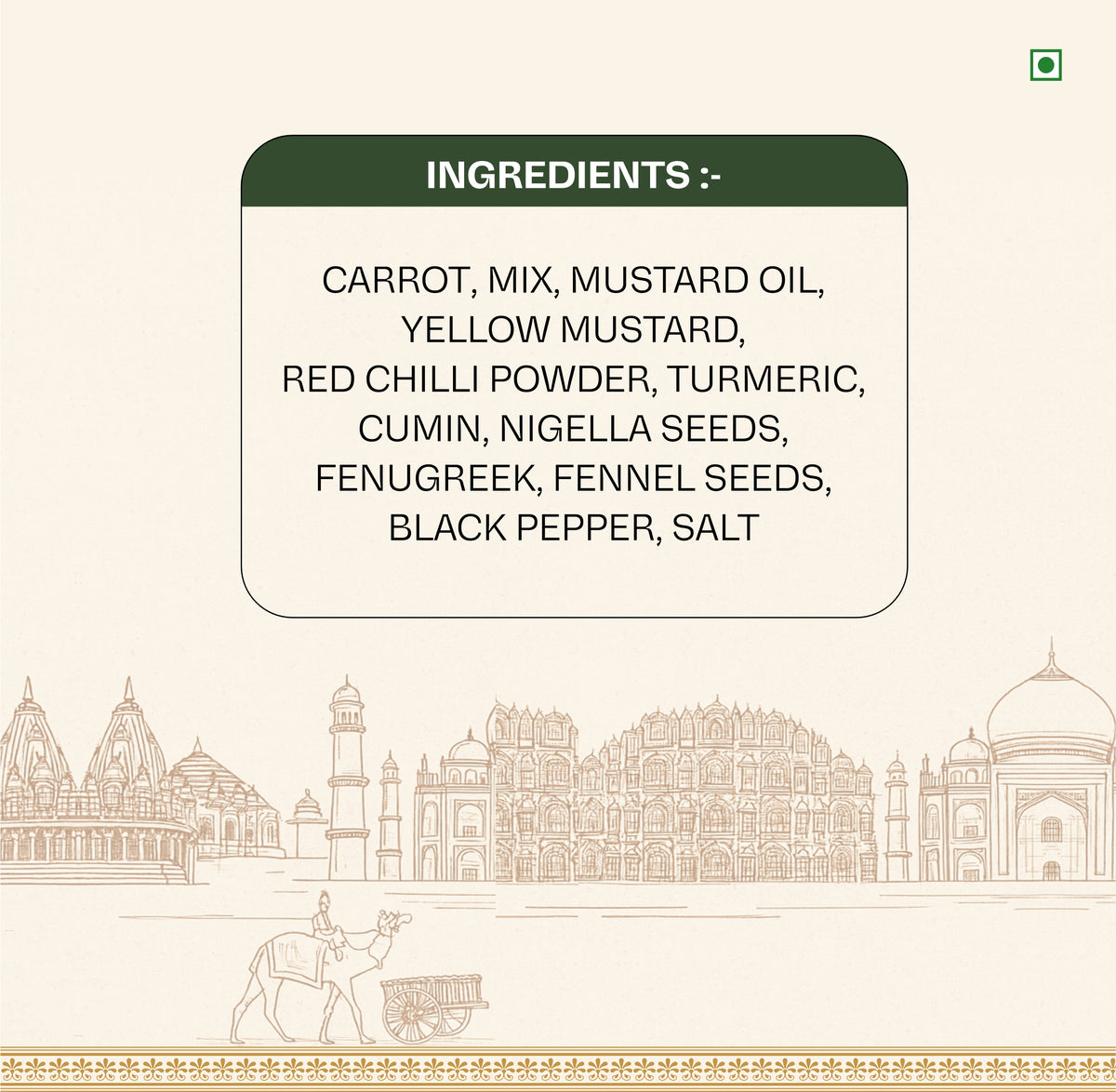 The Desi Crunch Combo (Mix & Carrot)