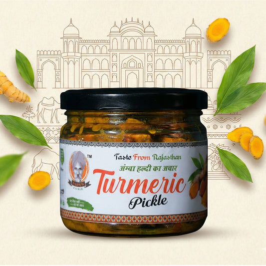 Papa’s Pickle Turmeric Pickle – Authentic Taste of Rajasthan
