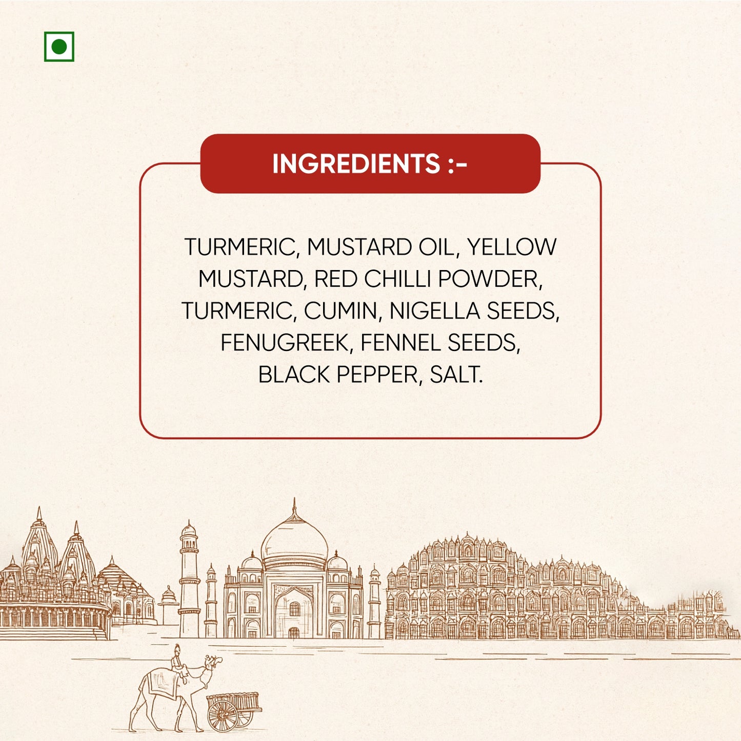 Papa’s Pickle Turmeric Pickle – Authentic Taste of Rajasthan