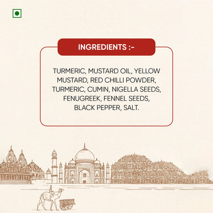 Papa’s Pickle Turmeric Pickle – Authentic Taste of Rajasthan