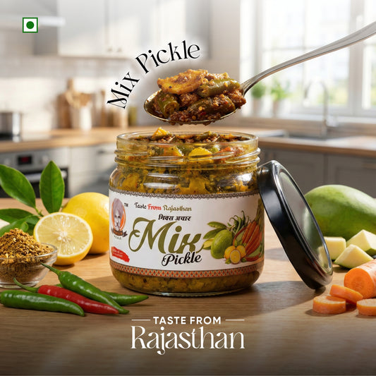Papa’s Pickle – Authentic Rajasthani Mix Pickle