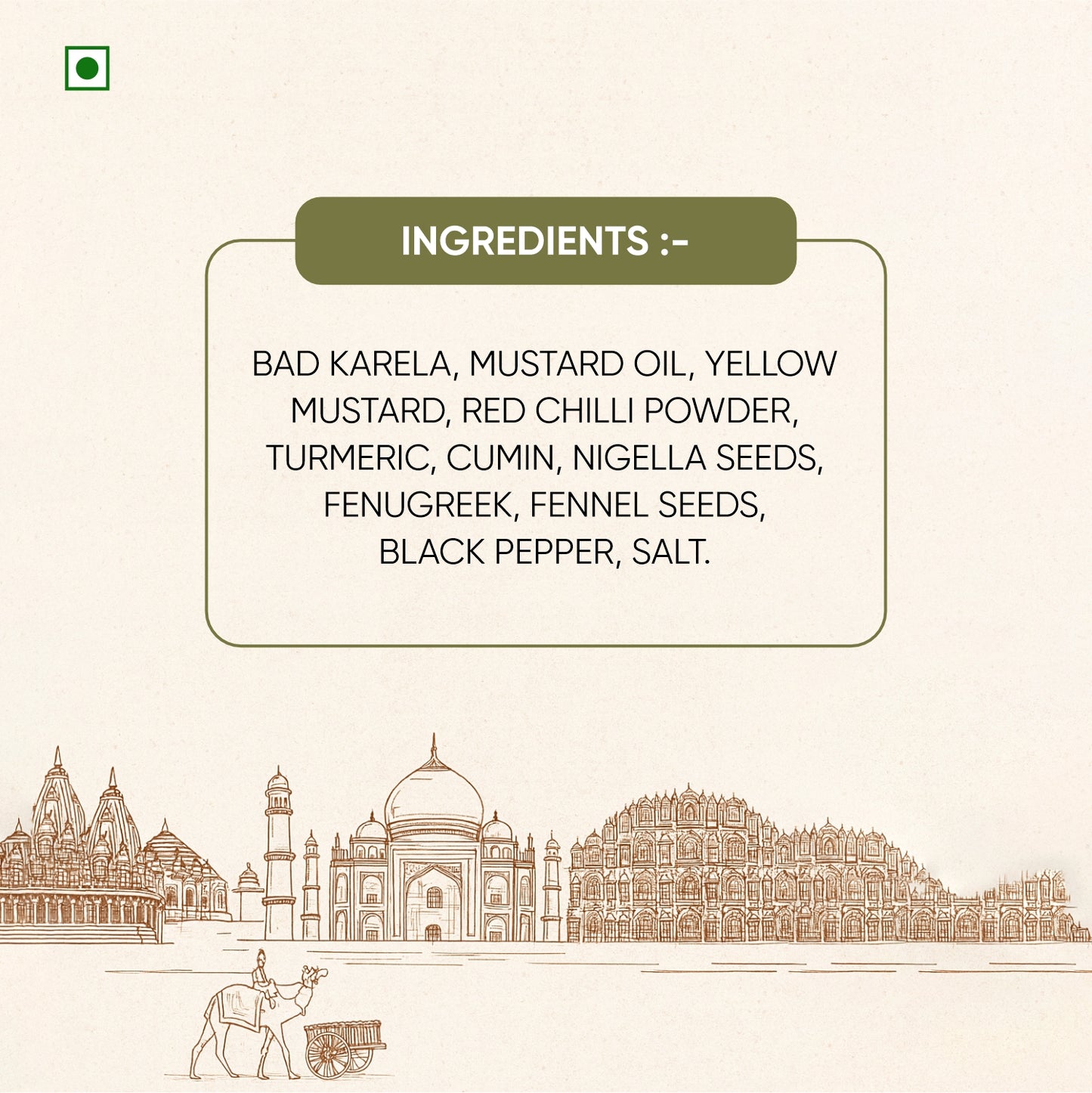 Papa’s Pickle Bad Karela Pickle – Authentic Rajasthani Taste