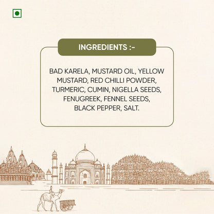 Papa’s Pickle Bad Karela Pickle – Authentic Rajasthani Taste