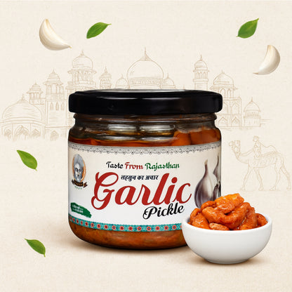Papa’s Pickle – Authentic Rajasthani Garlic Pickle