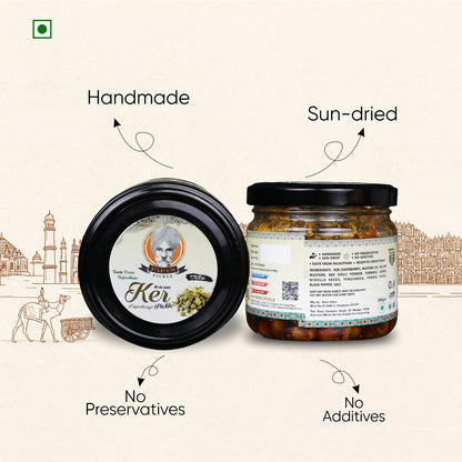 Papa’s Pickle – Authentic Rajasthani Ker (Caperberry) Pickle