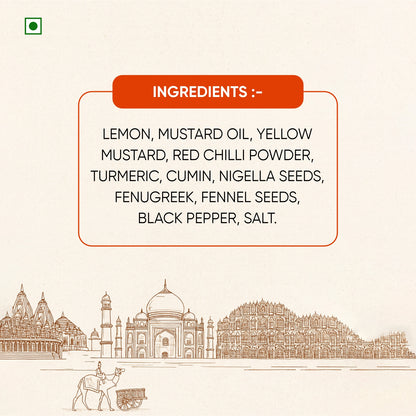 Papa’s Pickle – Authentic Rajasthani Lemon Pickle