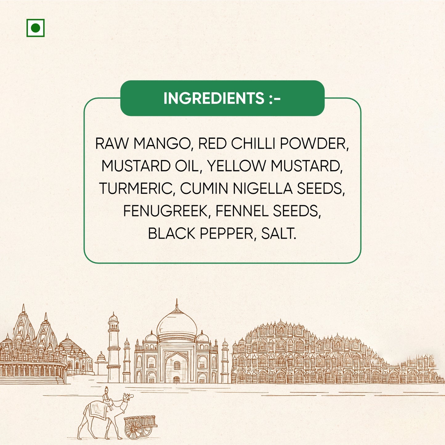 Papa’s Pickle – Authentic Rajasthani Mango Pickle (300g)