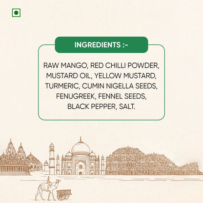 Papa’s Pickle – Authentic Rajasthani Mango Pickle