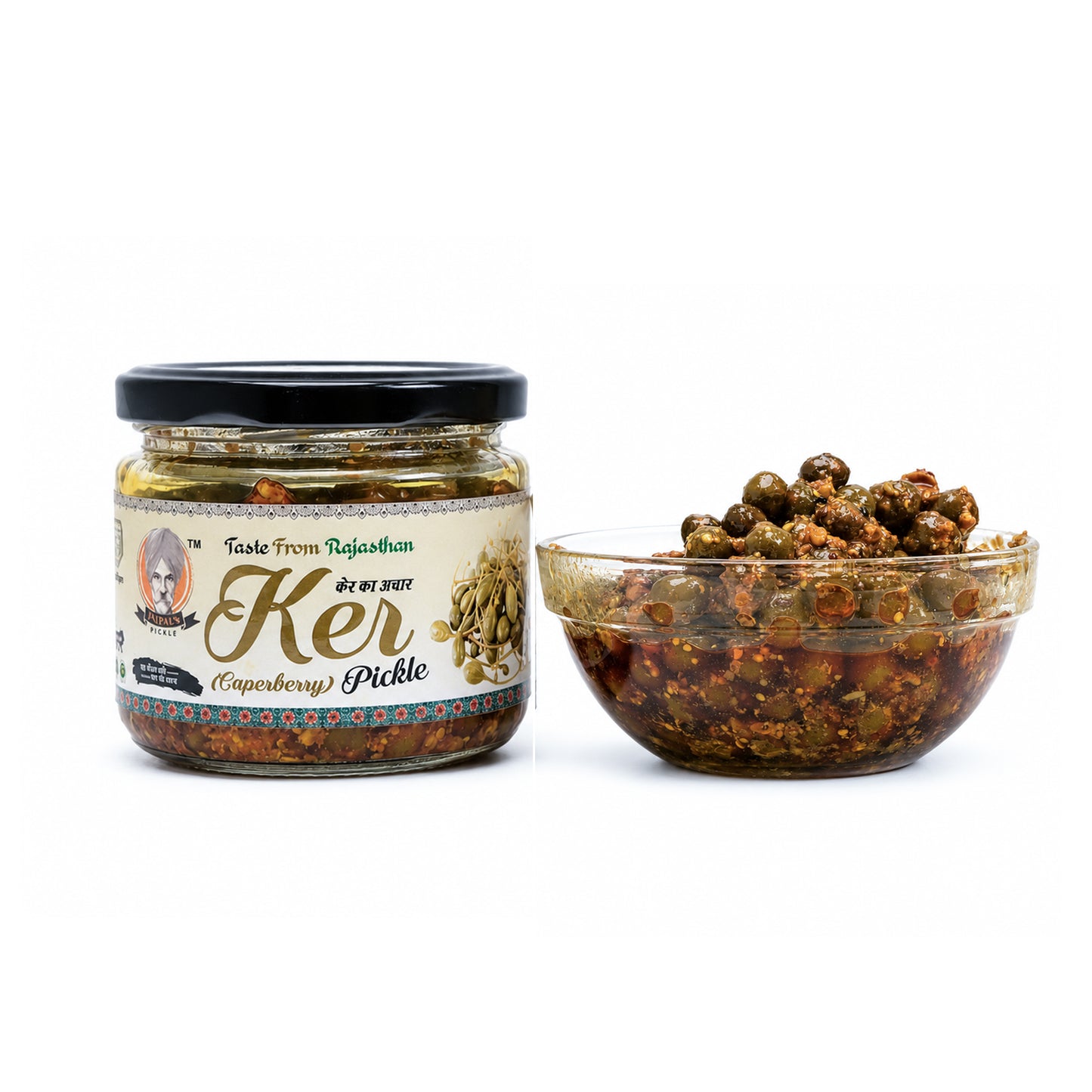 Papa’s Pickle – Authentic Rajasthani Ker (Caperberry) Pickle