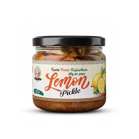 Papa’s Pickle – Authentic Rajasthani Lemon Pickle
