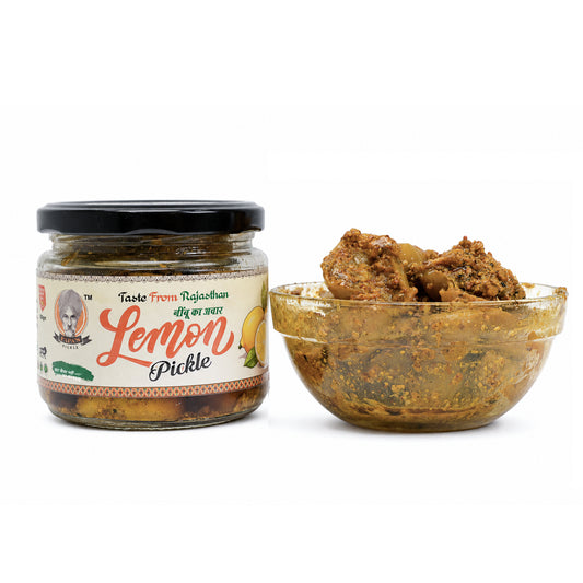Papa’s Pickle – Authentic Rajasthani Lemon Pickle