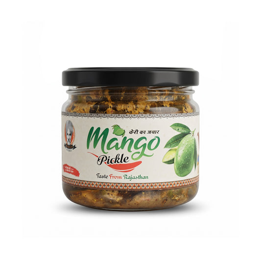 Papa’s Pickle – Authentic Rajasthani Mango Pickle