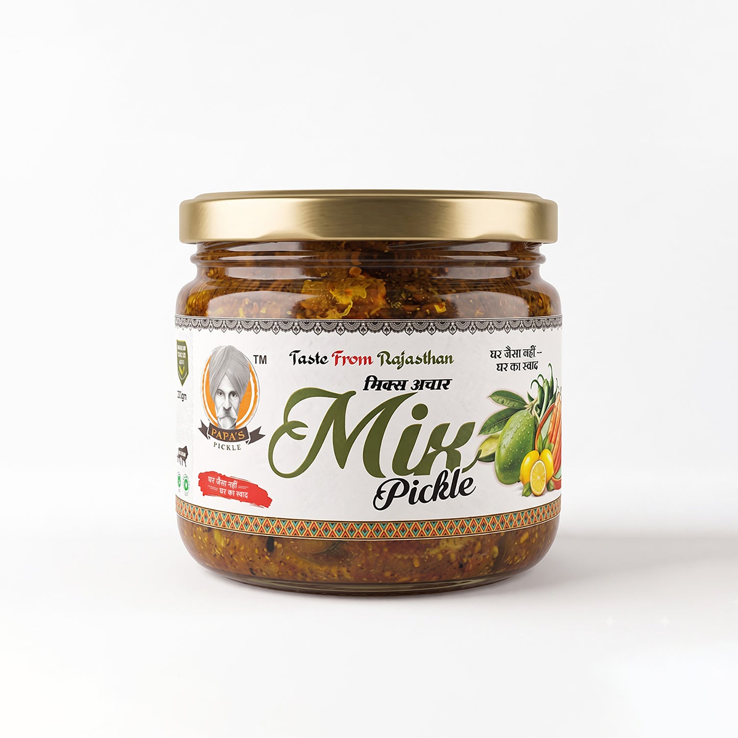 Papa’s Pickle – Authentic Rajasthani Mix Pickle