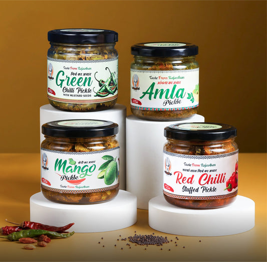 Rajasthani Royal Pickle Combo