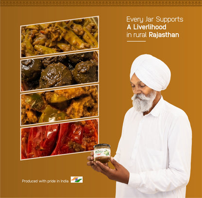 Rajasthani Royal Pickle Combo
