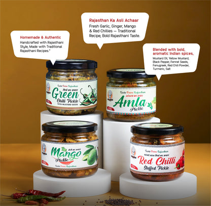 Rajasthani Royal Pickle Combo