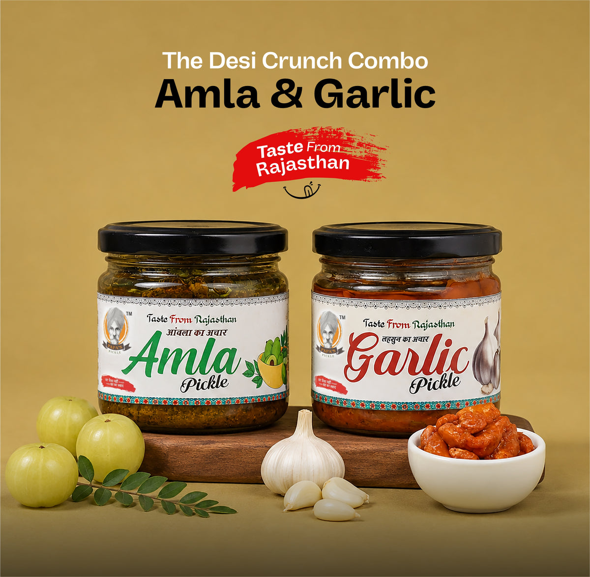 Garlic & Amla Special Pickle Collection