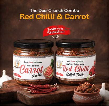 Papa’s Fire & Crunch Combo: Red Chilli & Carrot