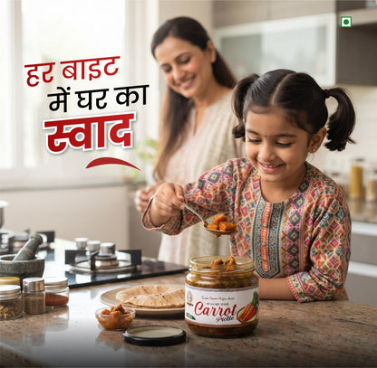 Papa’s Pickle – Authentic Rajasthani Carrot Pickle