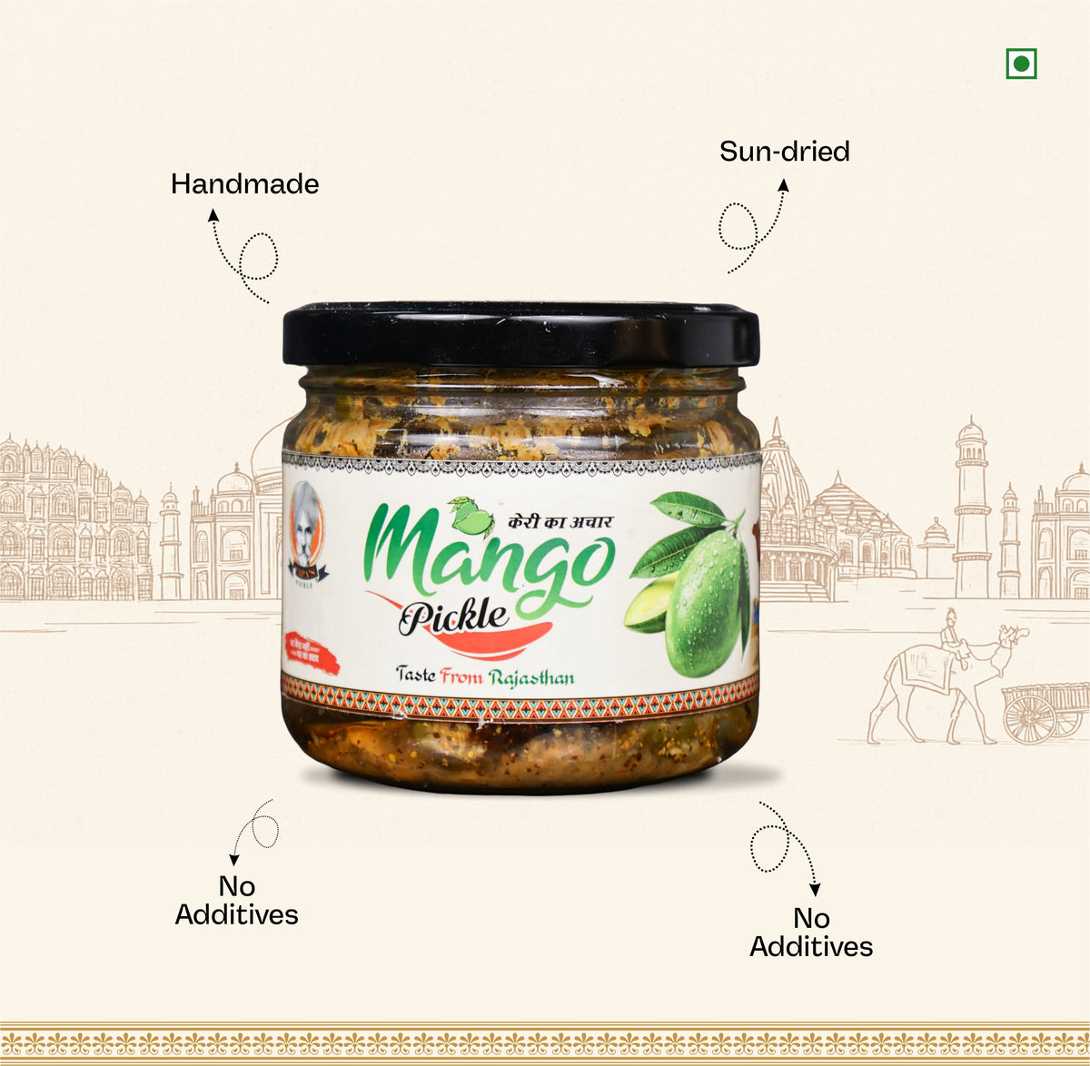 Papa’s Pickle – Authentic Rajasthani Mango Pickle