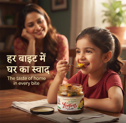 Sweet Lemon Pickle – A Sweet & Tangy Taste of Rajasthan