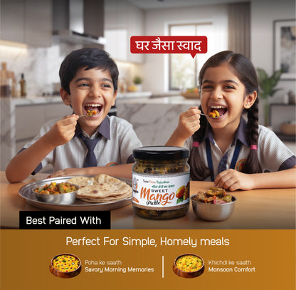 Sweet Mango Pickle – The Perfect Sweet & Spicy Bite