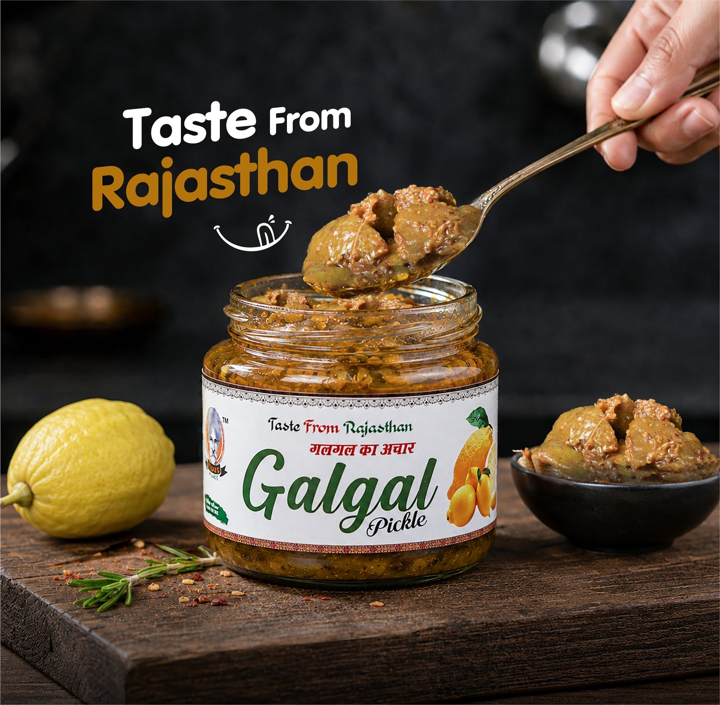 Galgal Pickle – A Burst of Rajasthani Zing