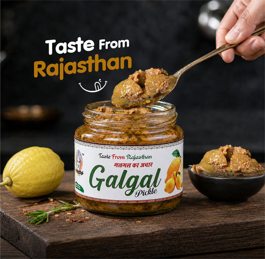 Galgal Pickle – A Burst of Rajasthani Zing