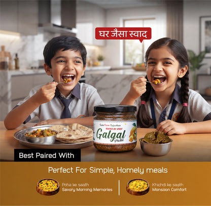 Galgal Pickle – A Burst of Rajasthani Zing