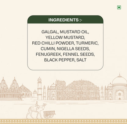 Galgal Pickle – A Burst of Rajasthani Zing