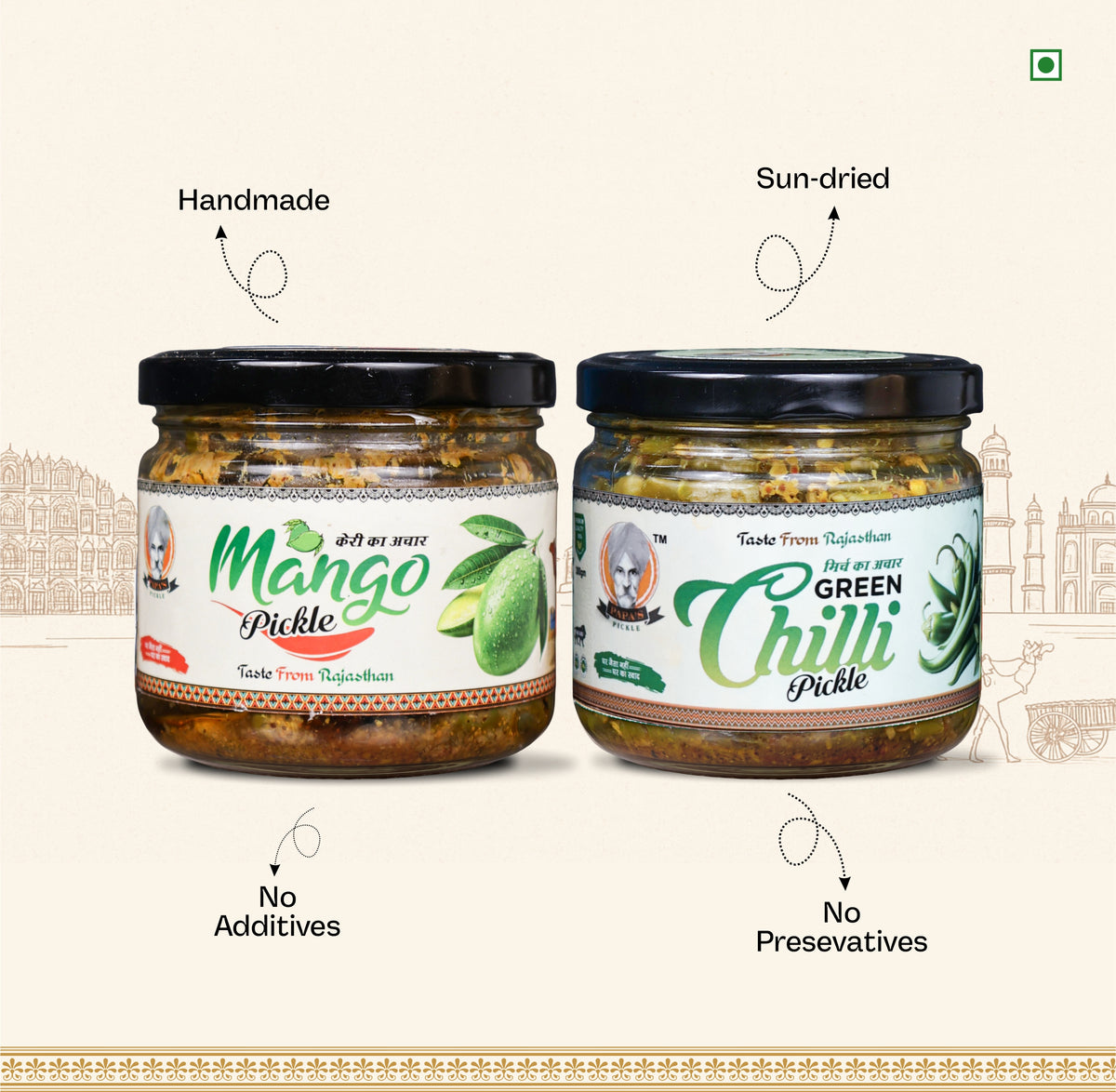 Classic Mango and Mixed Pickle Collection