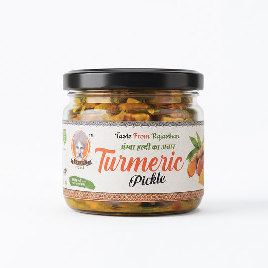 Papa’s Pickle Turmeric Pickle – Authentic Taste of Rajasthan