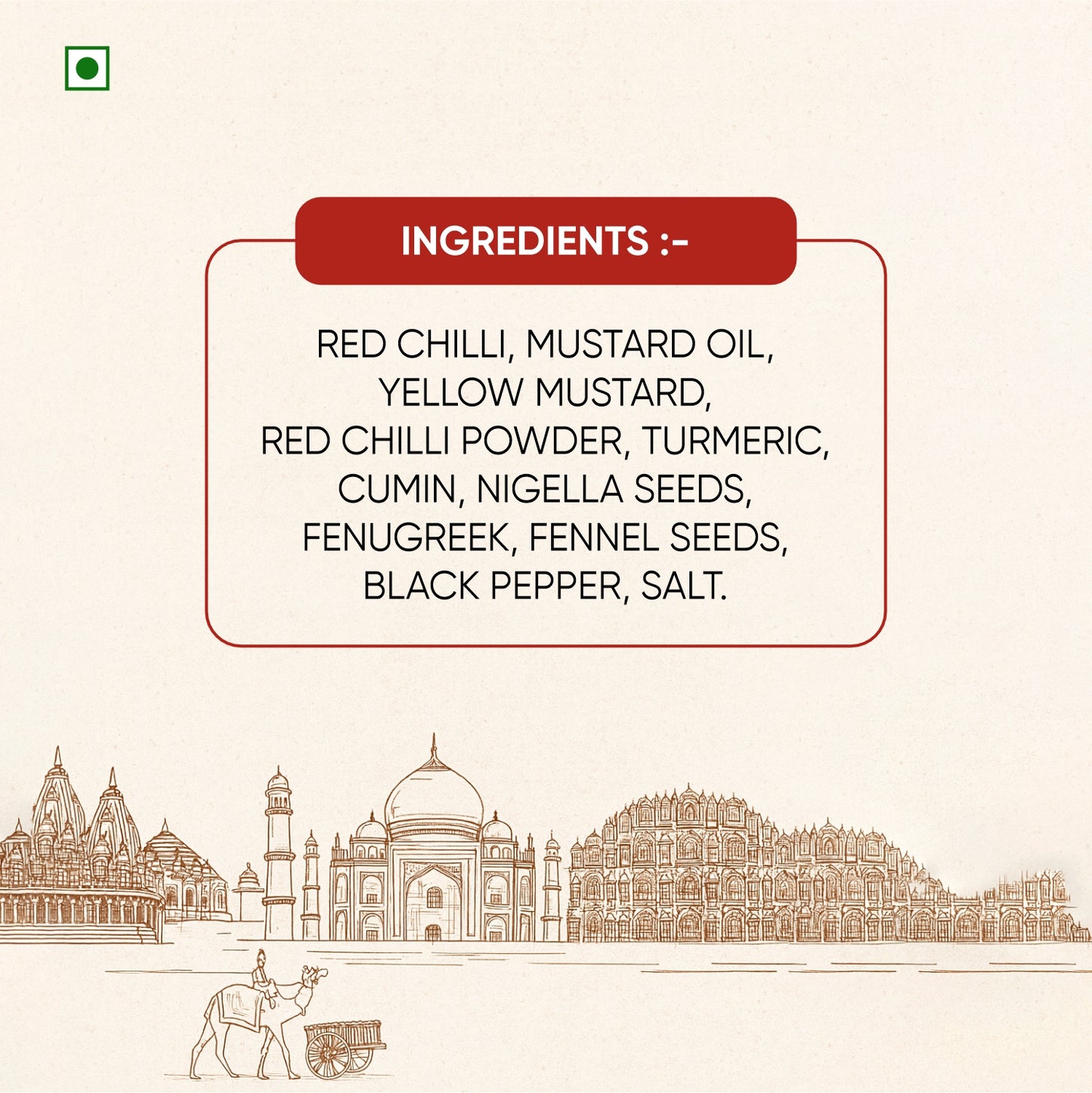 Papa’s Pickle – Authentic Rajasthani Red Chilli Stuffed Pickle (300g)